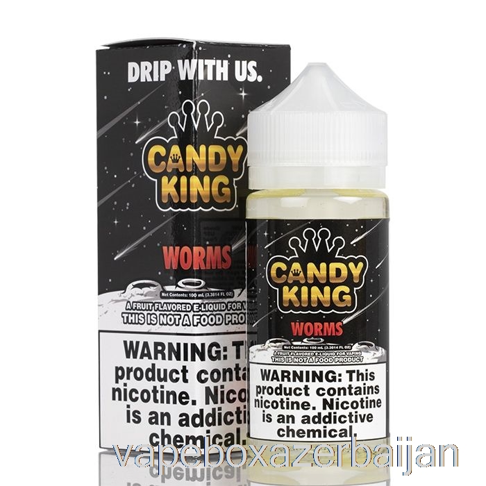 Vape Baku Worms - Candy King - 100mL 0mg